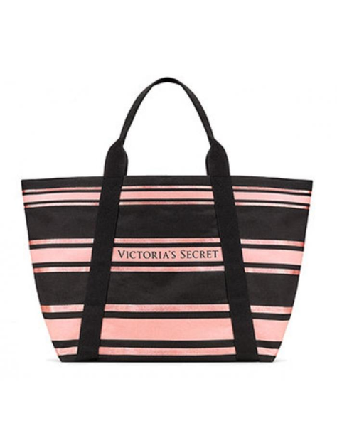 Сумка з блискучими смужками Sparkle Tote