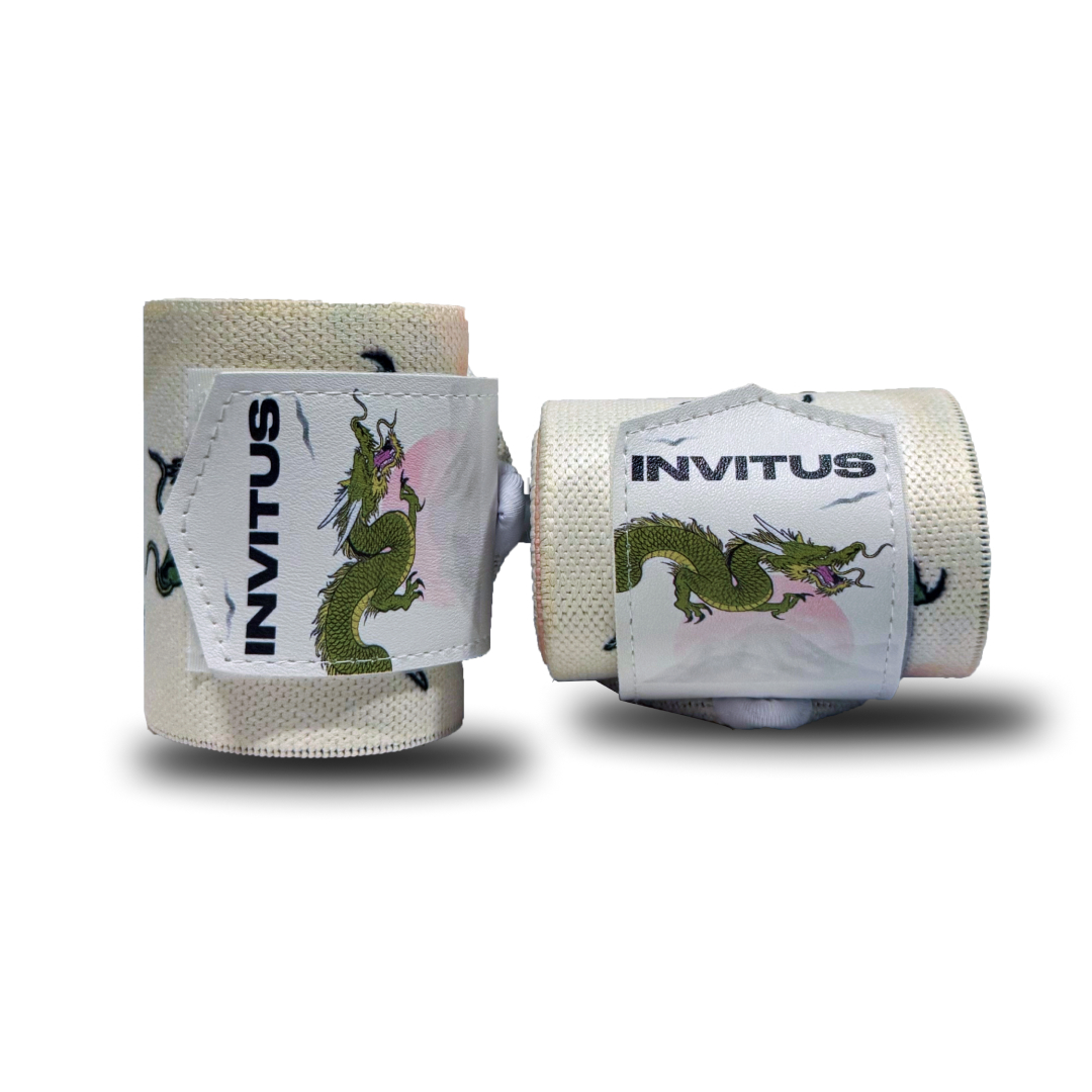 Green Dragon Wrist Wraps