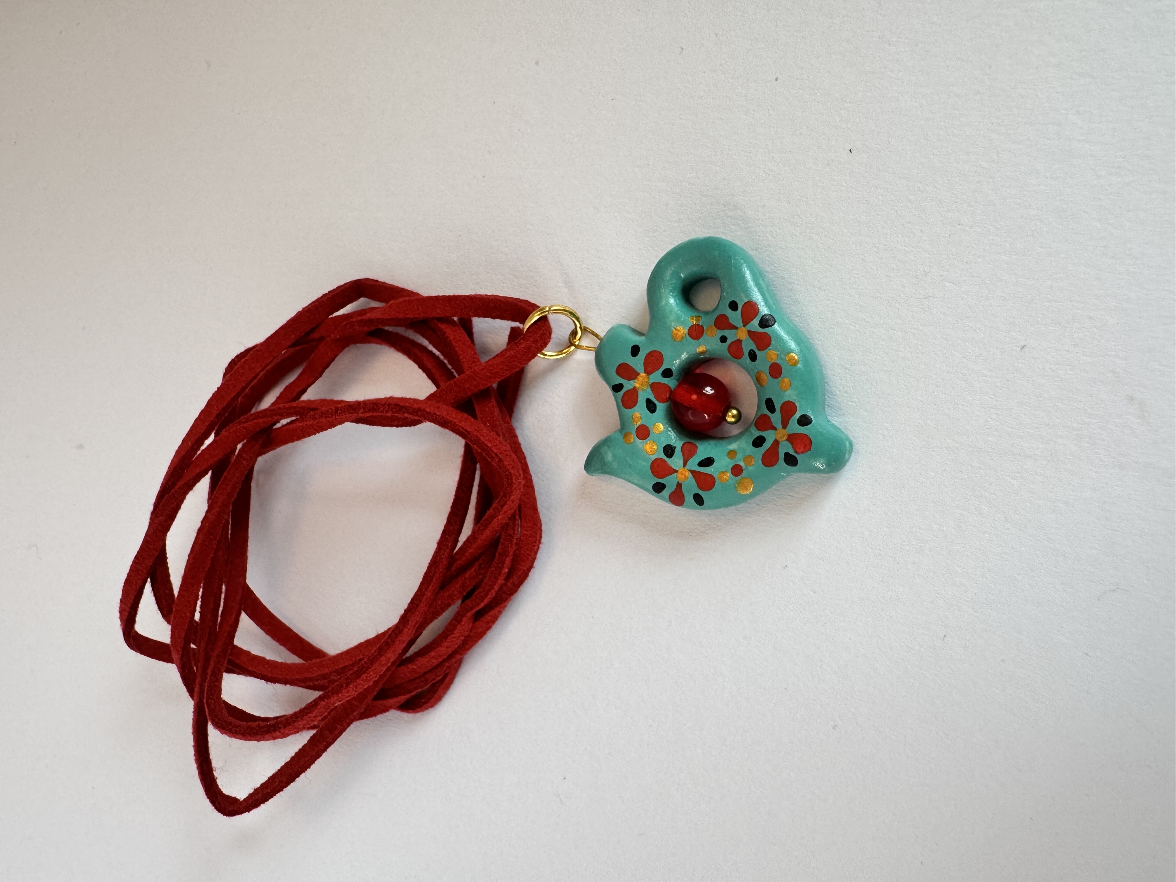 Підвіска на шию «Куманець» з глини