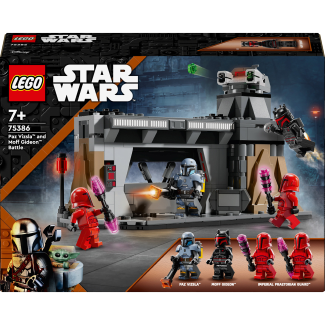 Конструктор LEGO Star Wars Бій «Паз Візсла й Мофф Ґідеон» (75386)