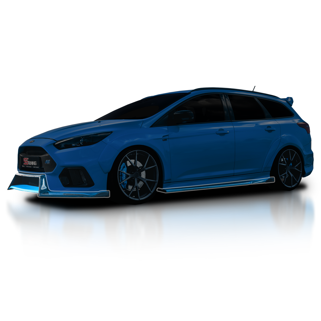 Ford Focus RS Wagon Splitter Kit