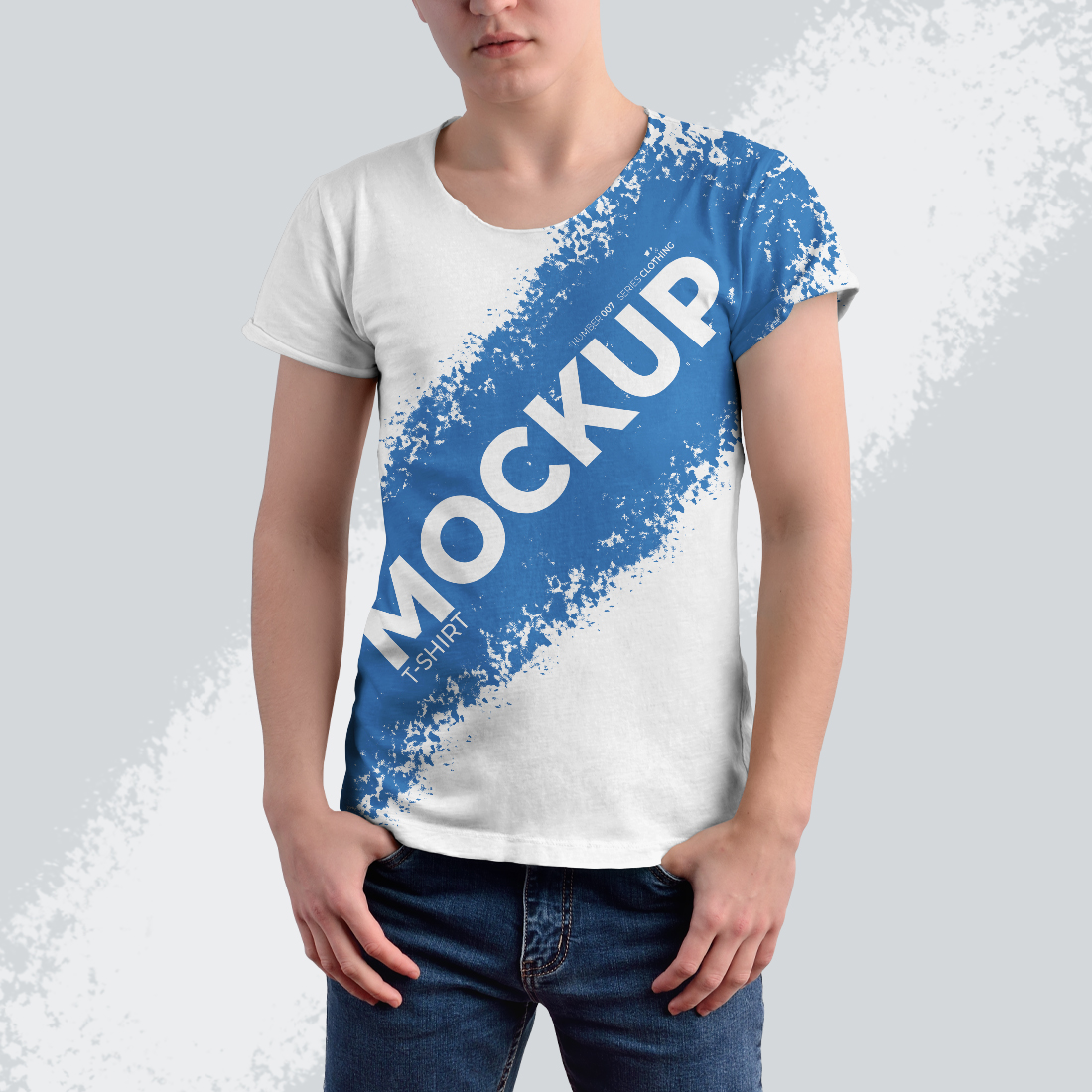 9 Mockups Man T-Shirts