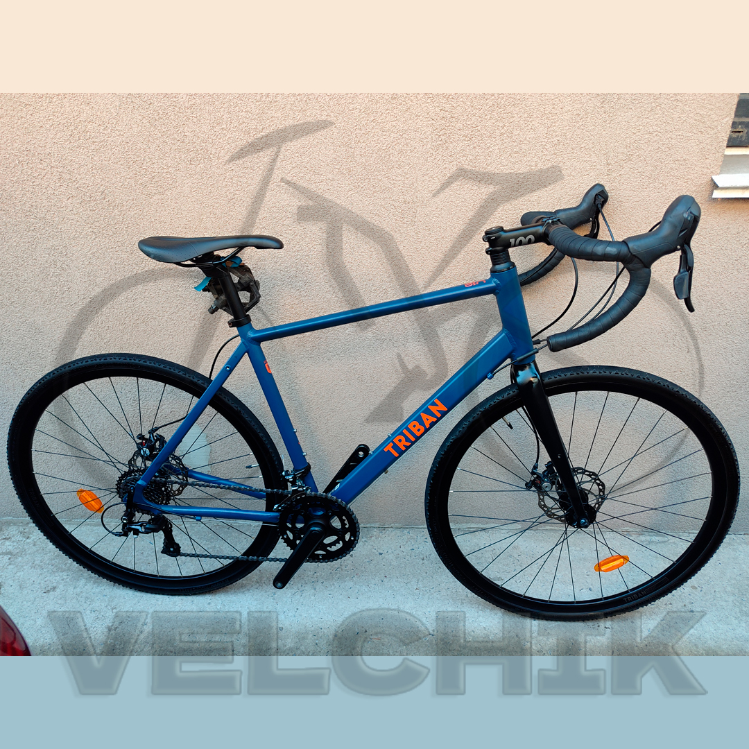 Гравійний велосипед Triban 28" рама L