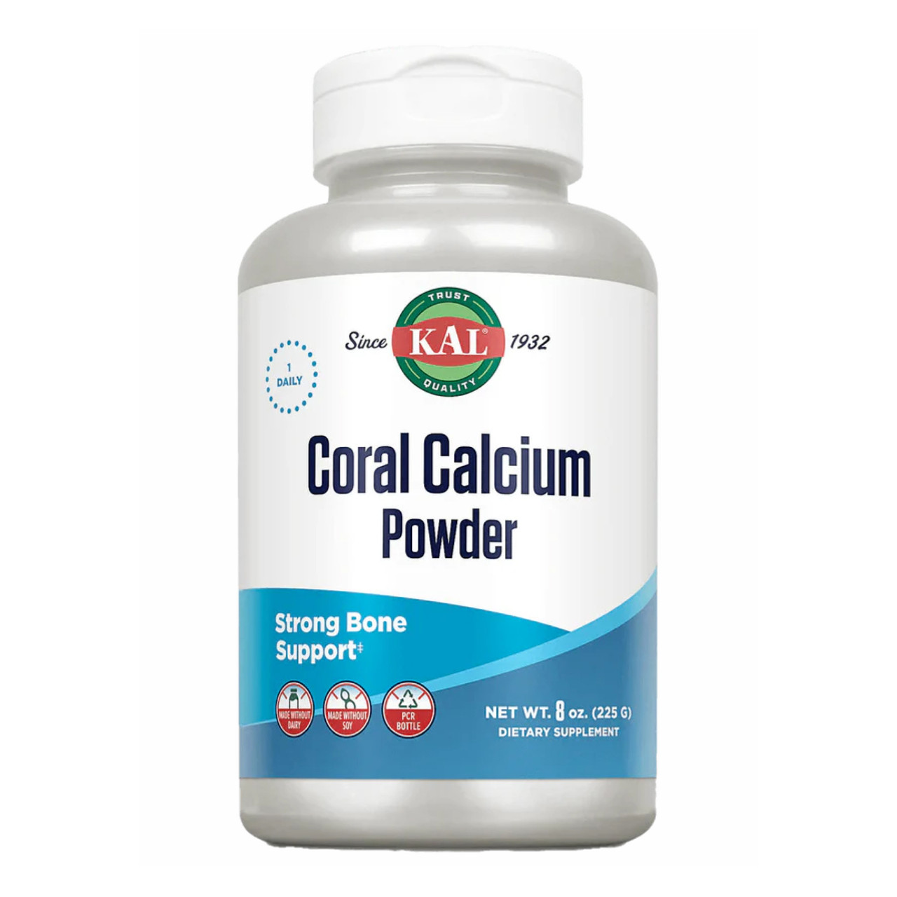 Кораловий кальцій, Coral Calcium Powder 1000mg - 8oz