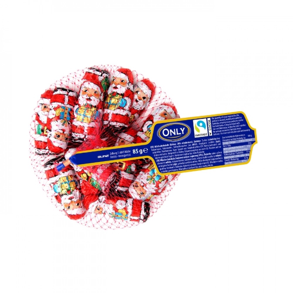 Молочний шоколад із молочно-вершковою начинкою 30% Миколайчики 85г