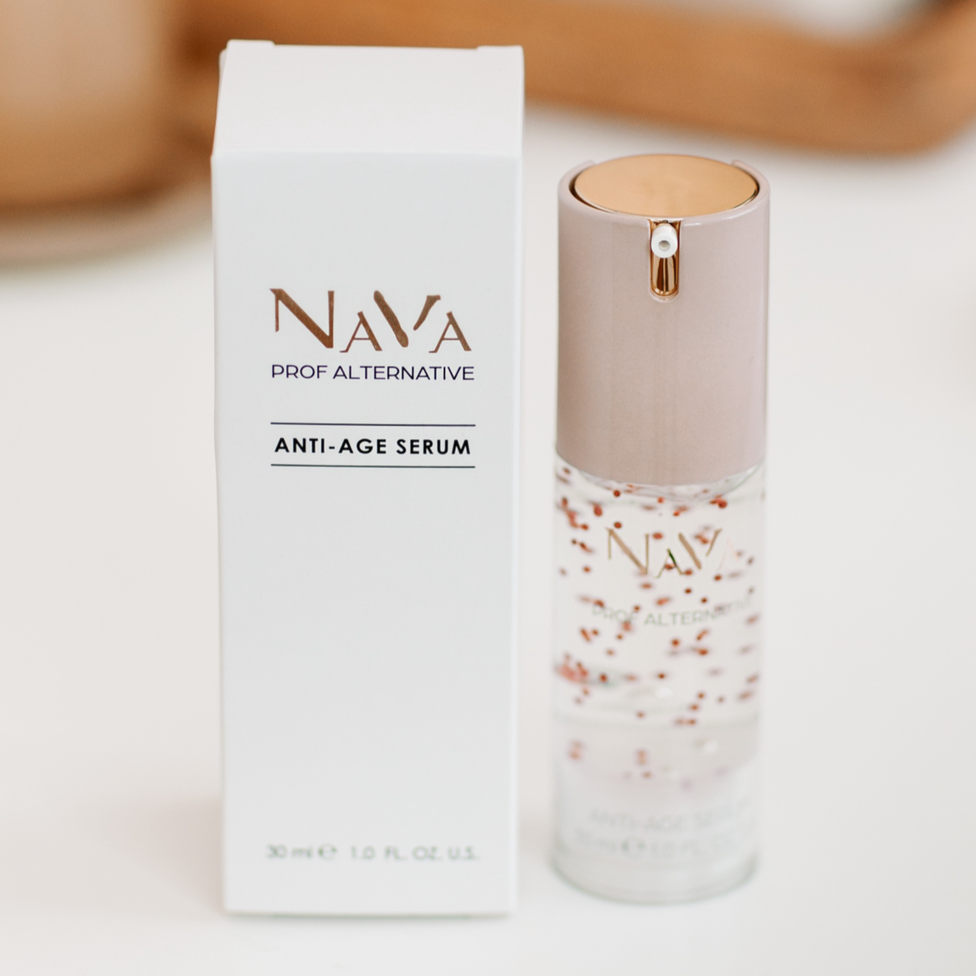Омолоджуюча сироватка для обличчя 30 мл Anti-Age Serum NaVa PROF ALTERNATIVE