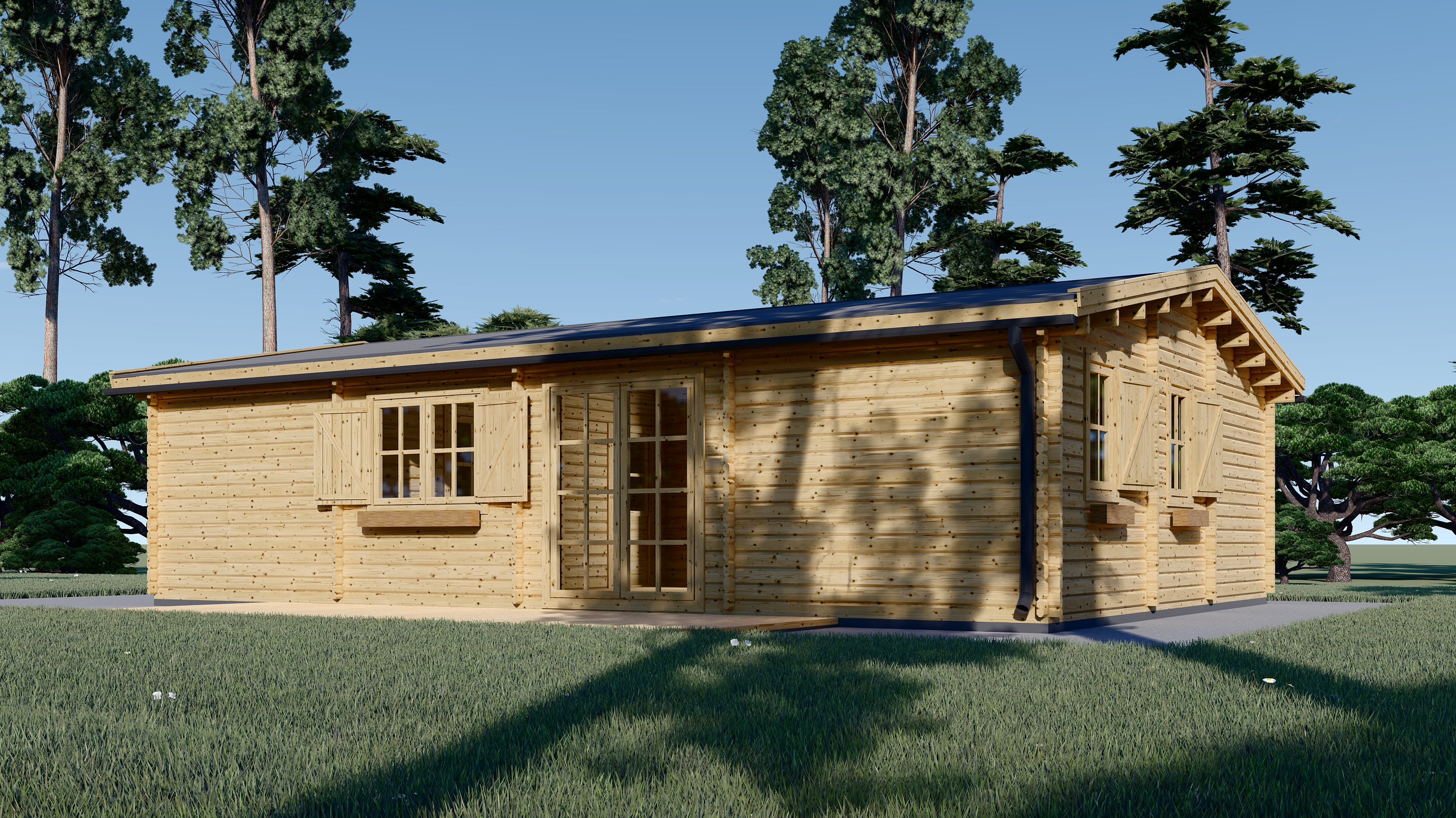 Casa de madera ZETA