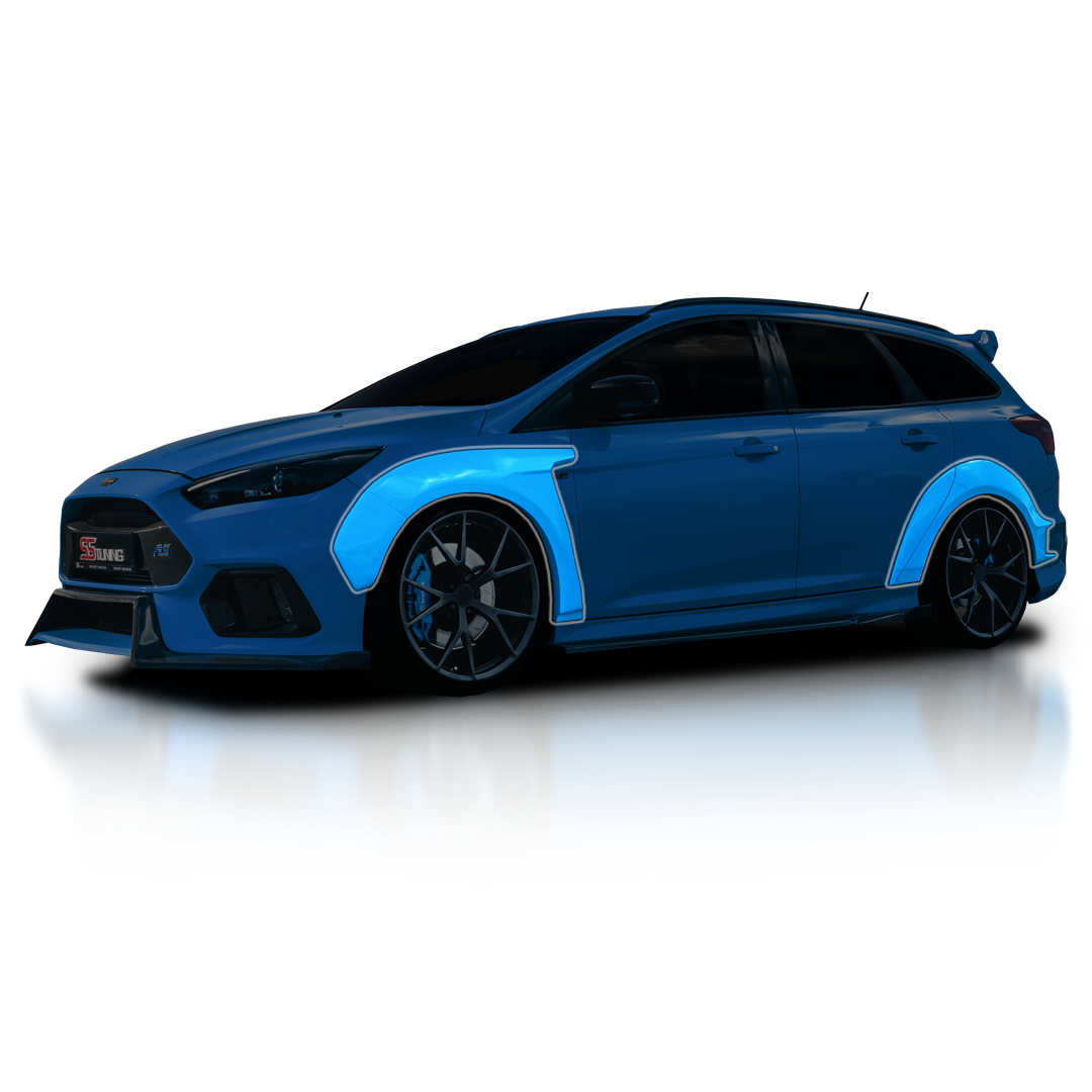 Ford Focus RS Wagon Fender Flares