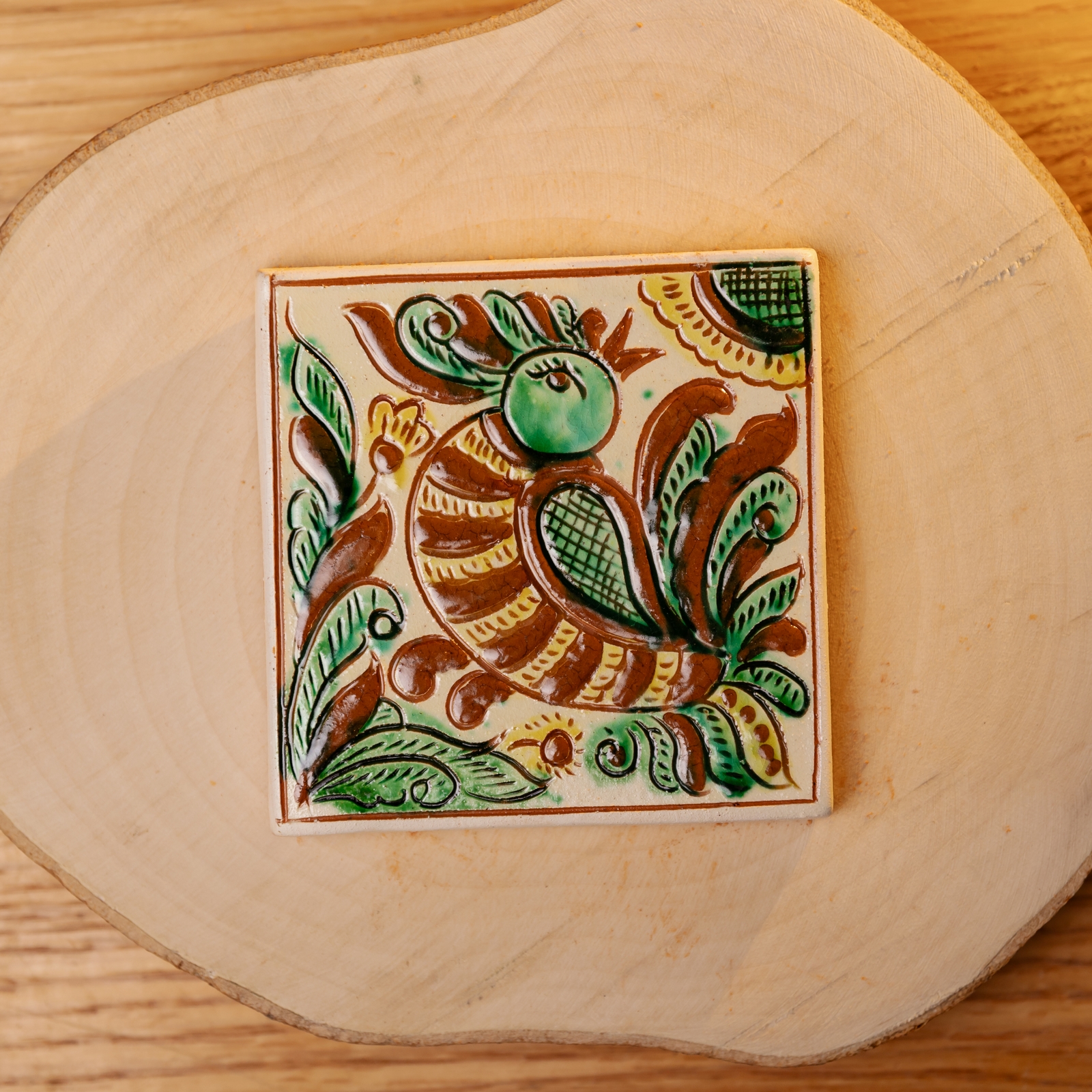 Керамічна плиточка, 10*10 см