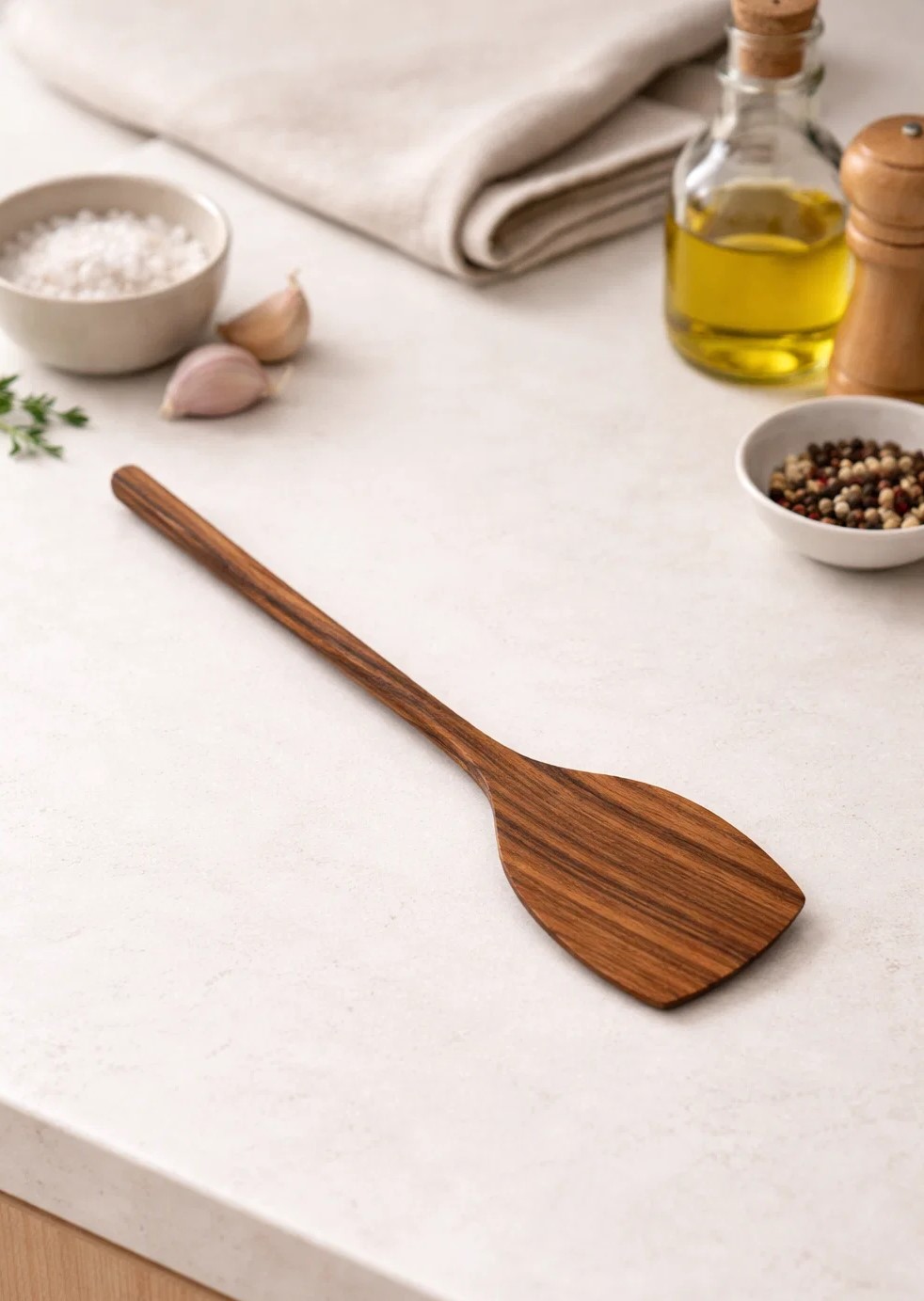 Лопатка з горіха ручної роботи