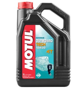 Олива Motul Outboard Tech 4T 10W-30, 5л.