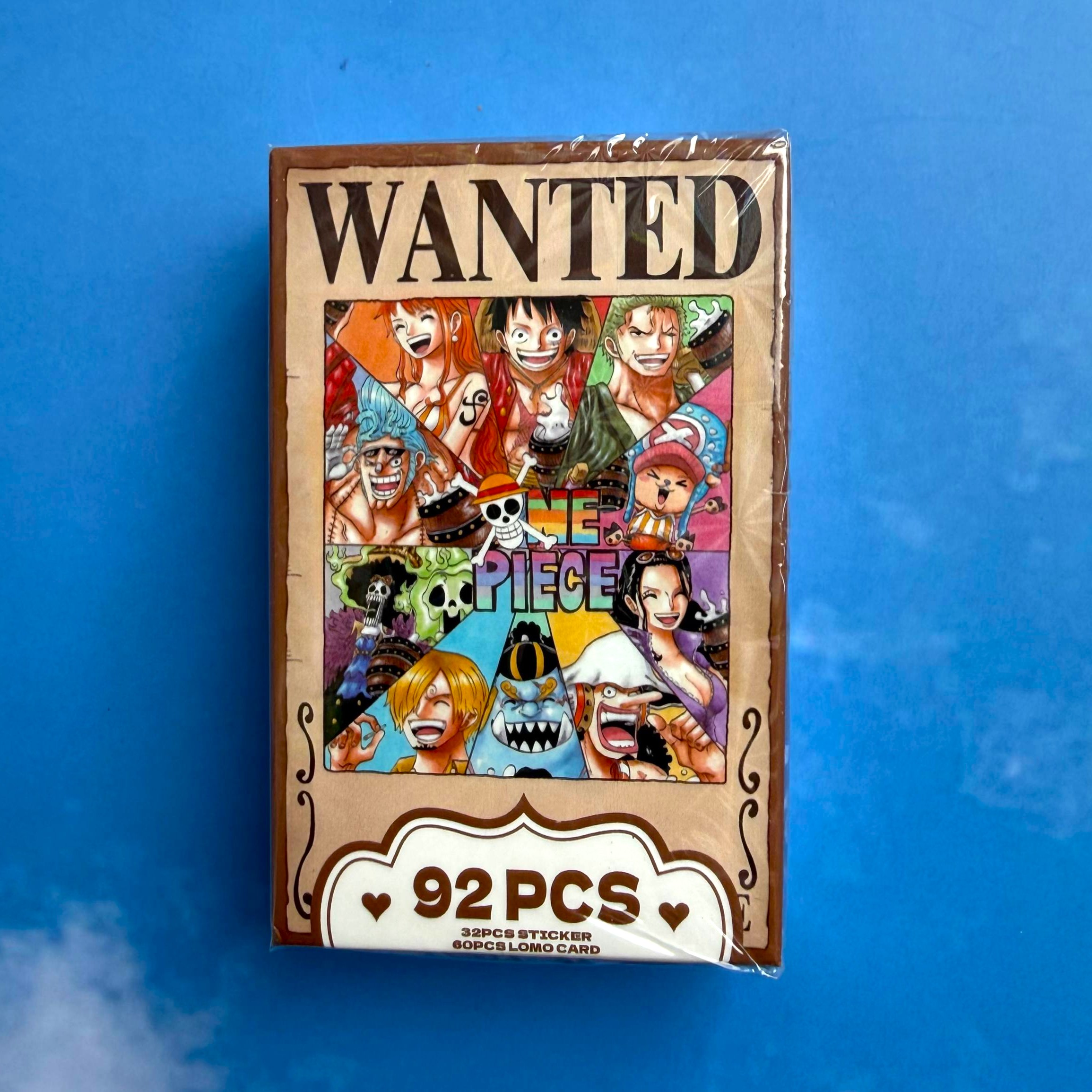 Набір колекційних карток та стікерів One Piece (92 шт.)