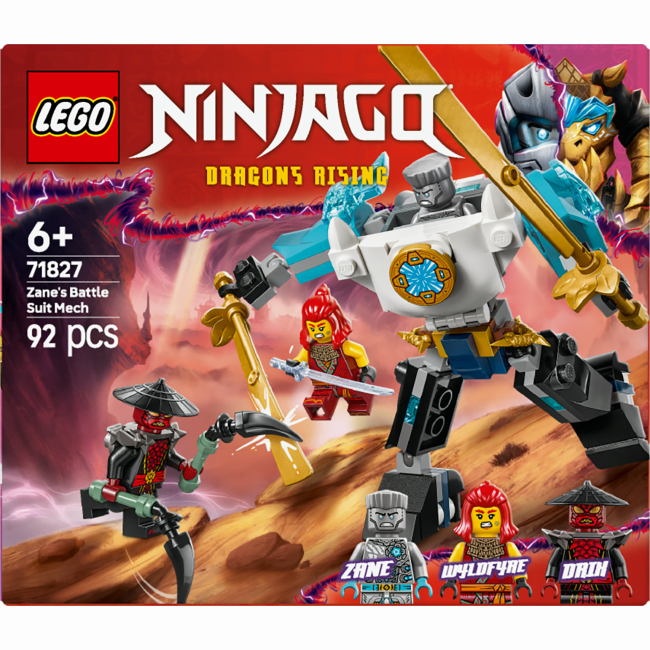 Конструктор LEGO NINJAGO Бойовий костюм-робот Зейна (71827)