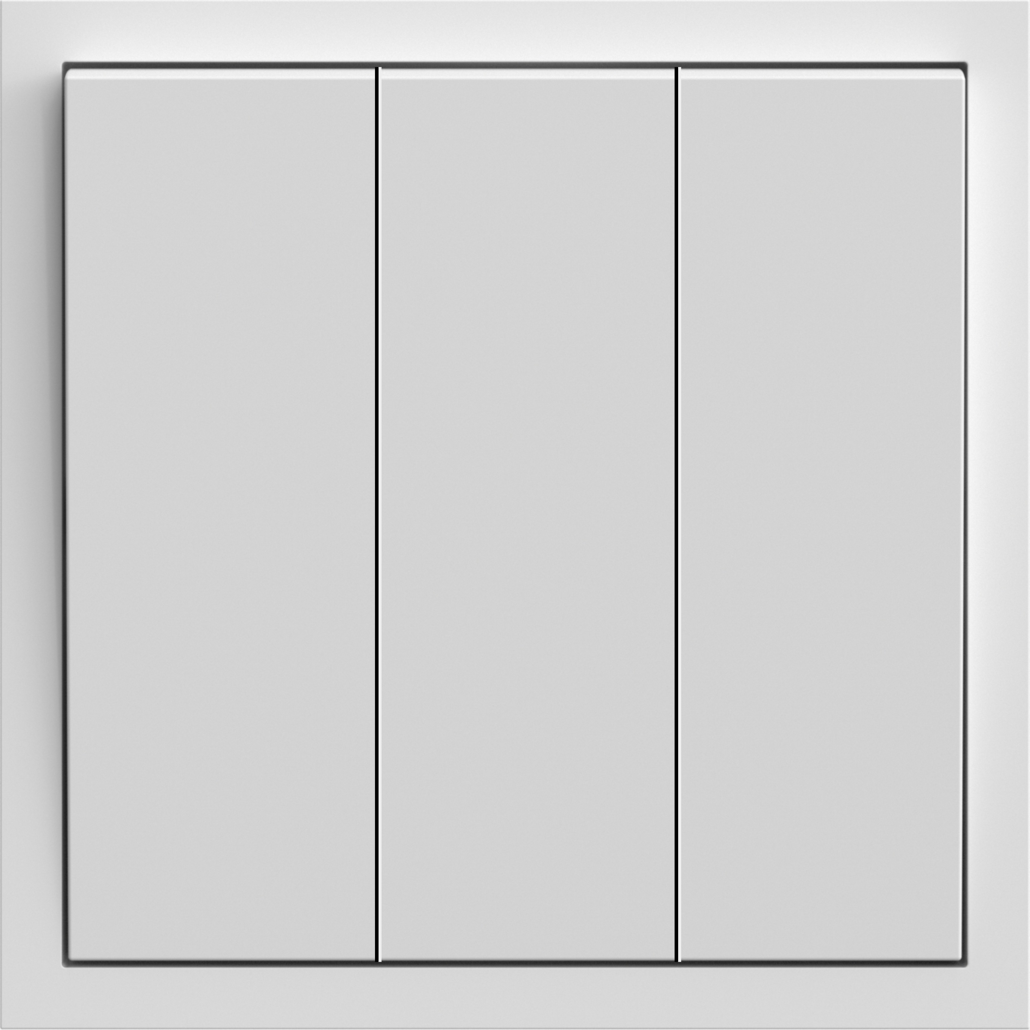 EV113-W вимикач 3-кл., механізм білий 10А Soft