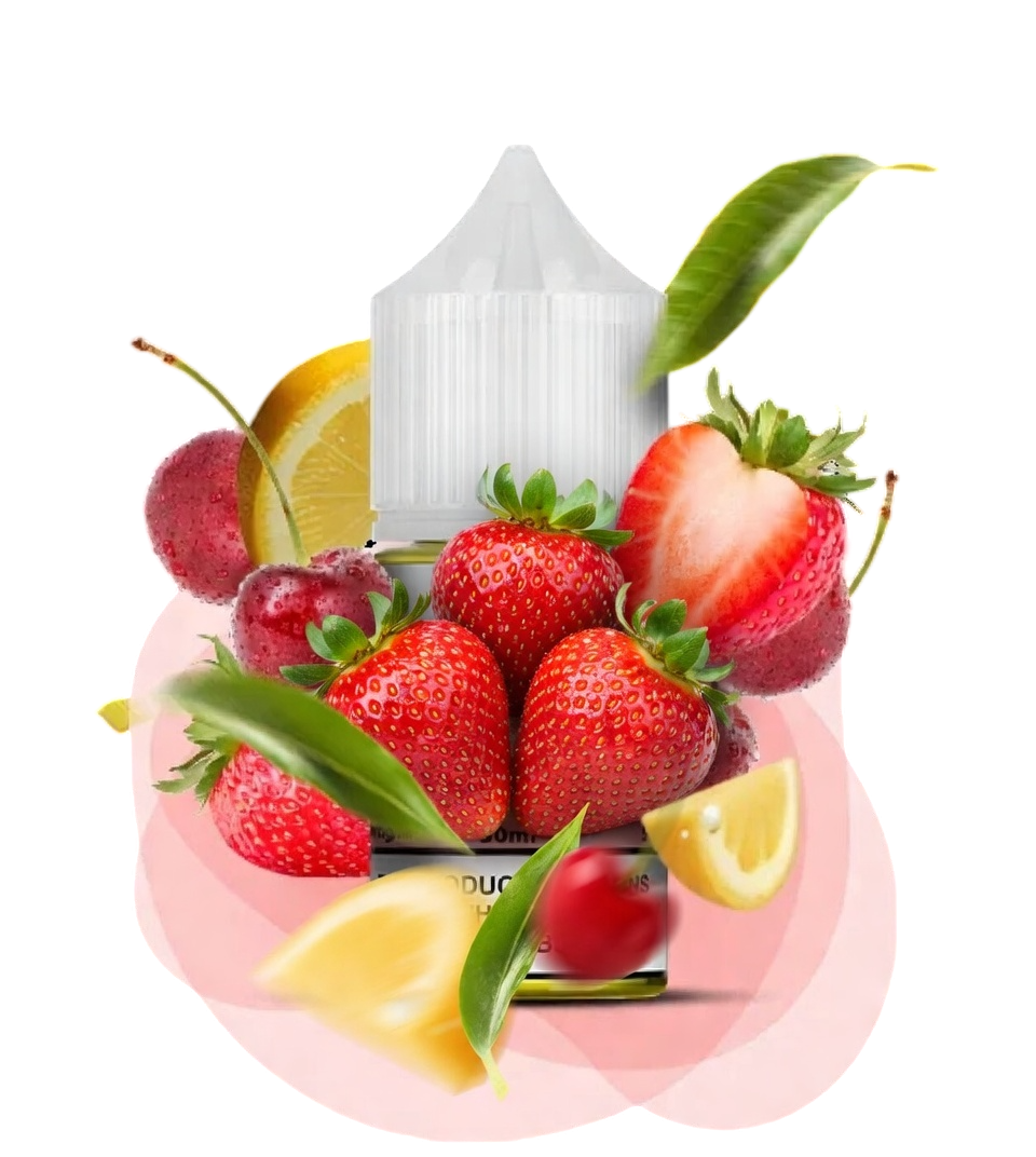 Eӏf Liq 30ml Strawberry Cherry Lemon ( Полуниця Вишня Лимон )