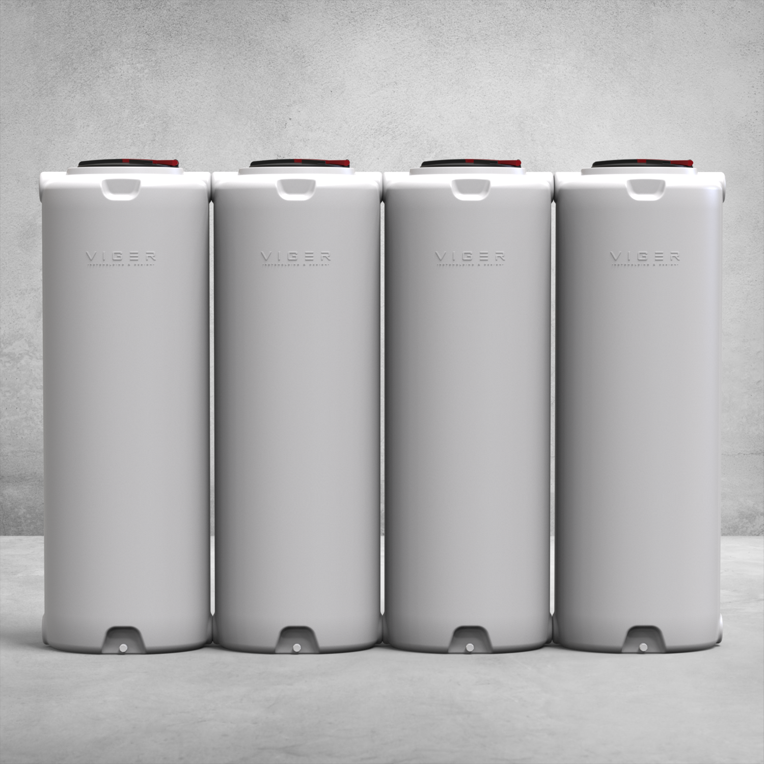 Ємність-модуль 4000 літрів, стандарт, біла