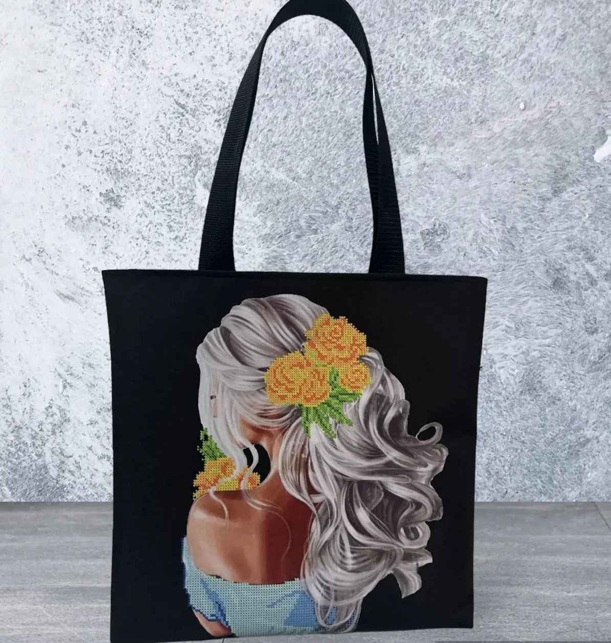 Сумка для вишивки бісером