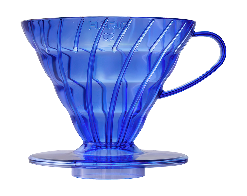 Пуровер Hario V60 02 Cobalt Blue Juice Collection