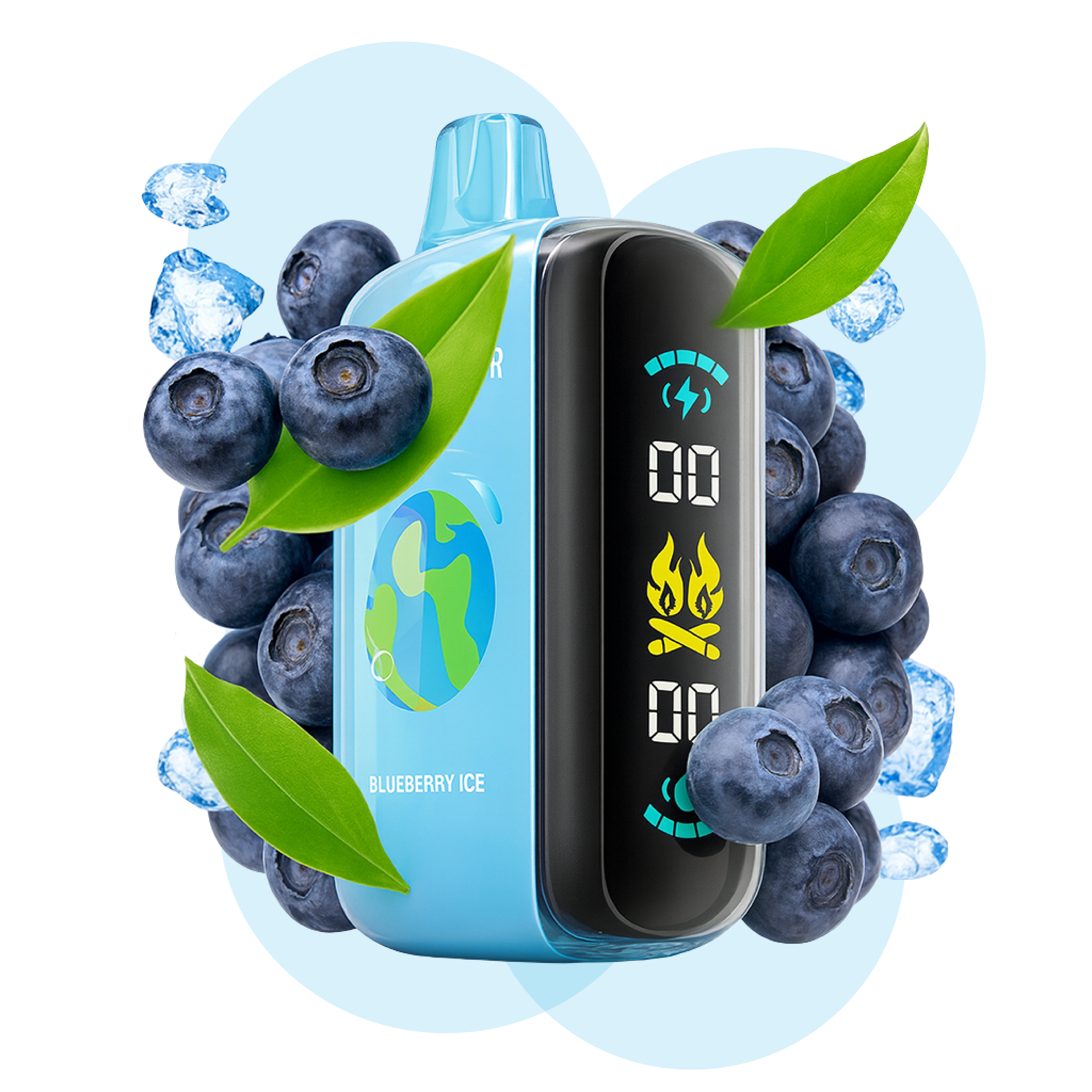 Elf Bar RAYA D3 25000 Blueberry Ice (Чорниця Лід)