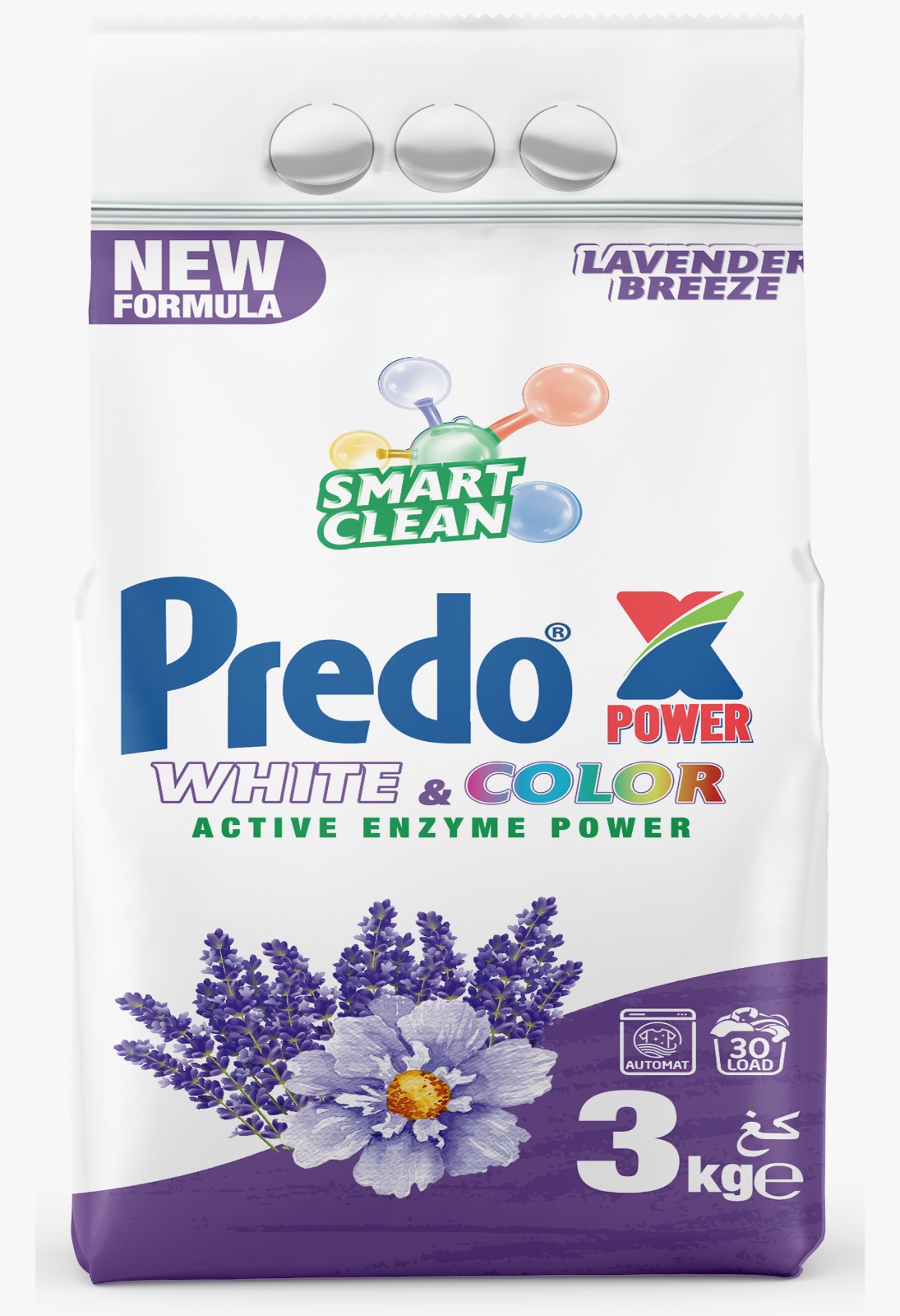 Predo Power White & Color Lavender Breeze 3 kg