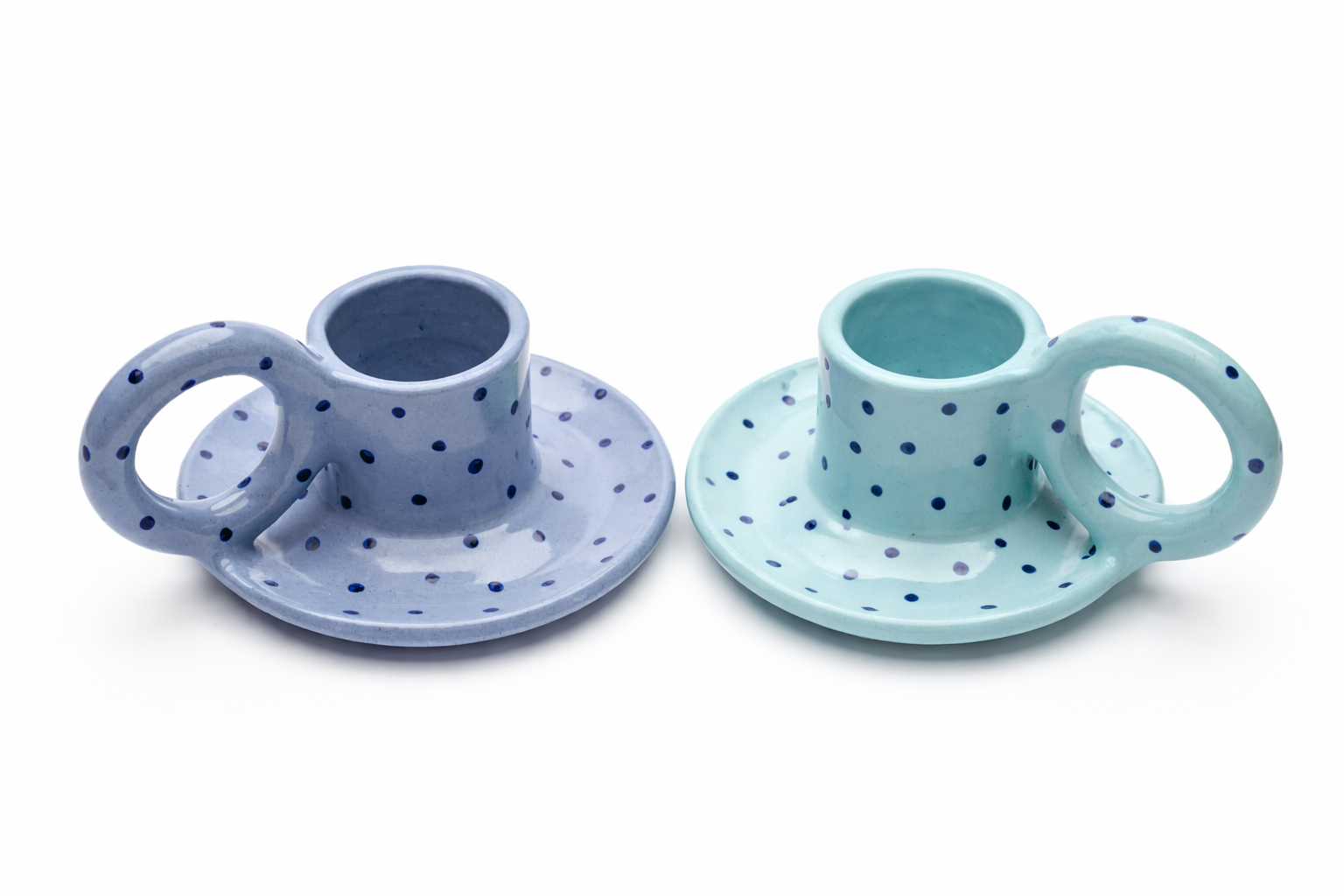 Підсвічник для столової свічки з ручкою