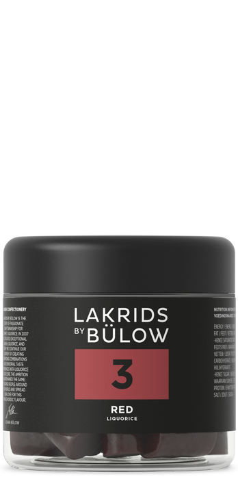 Лакричні цукерки Lakrids by Bülow 3 - Red 150 г Small Данія