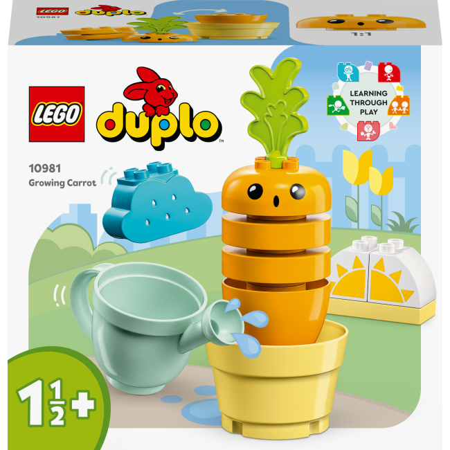 Конструктор LEGO DUPLO Морква на грядці (10981)