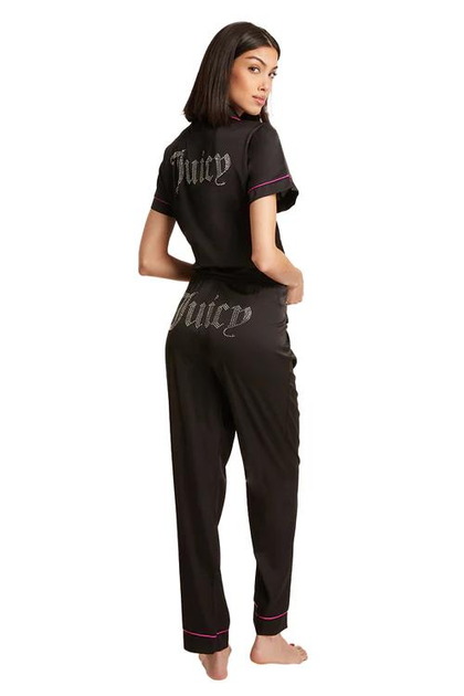 Піжама Juicy couture Satin short sleeve notch collar PJ Set