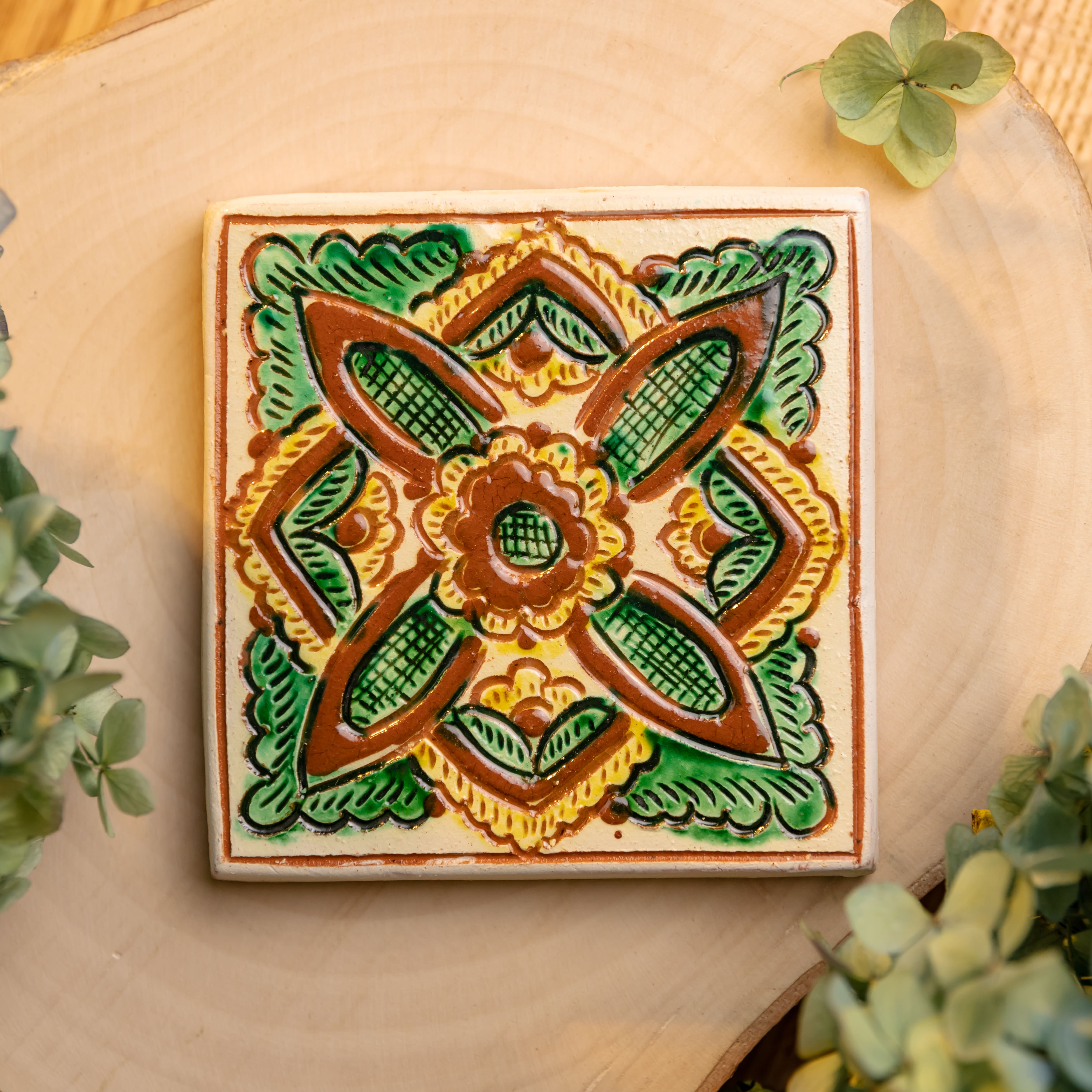 Керамічна плиточка, 10*10 см