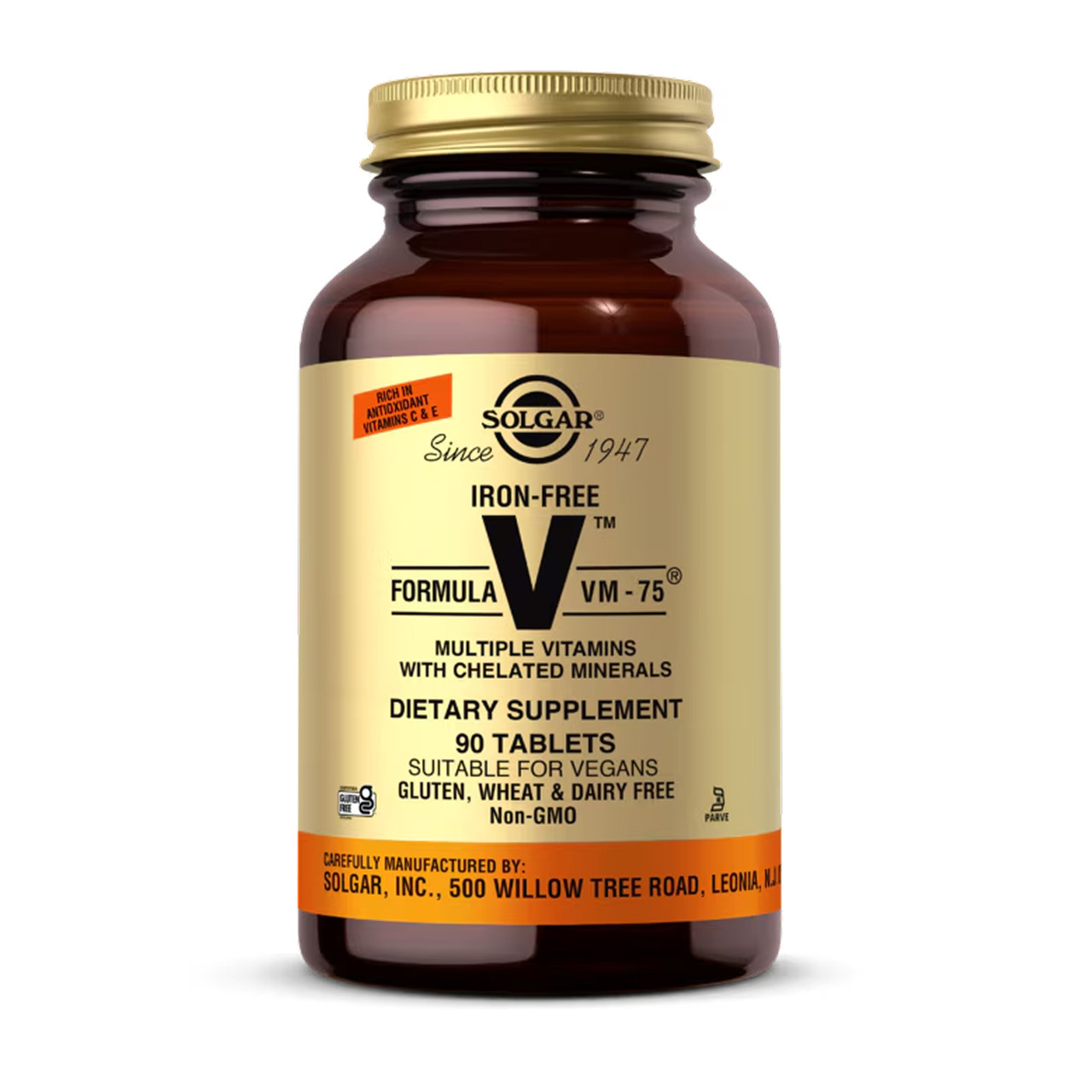 Iron-Free Formula VM-75® - 90 tabs