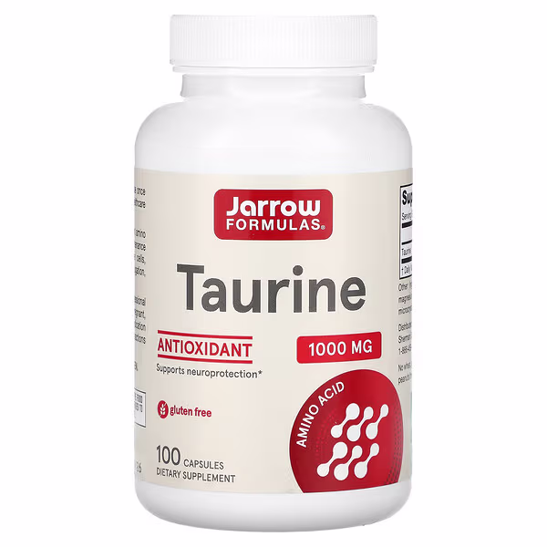 Jarrow Formulas, Taurine, 1,000 mg, 100 Capsules