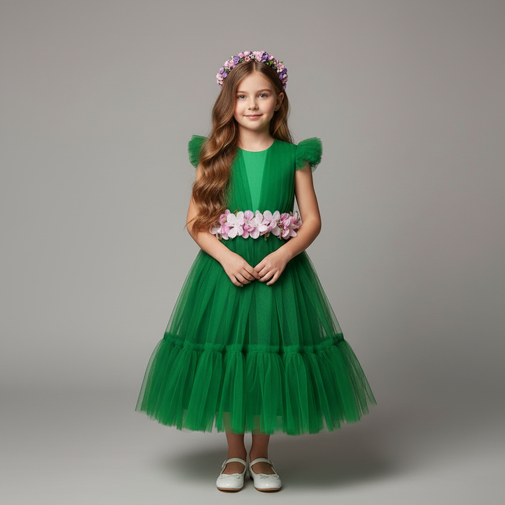 Сукня зелена 02