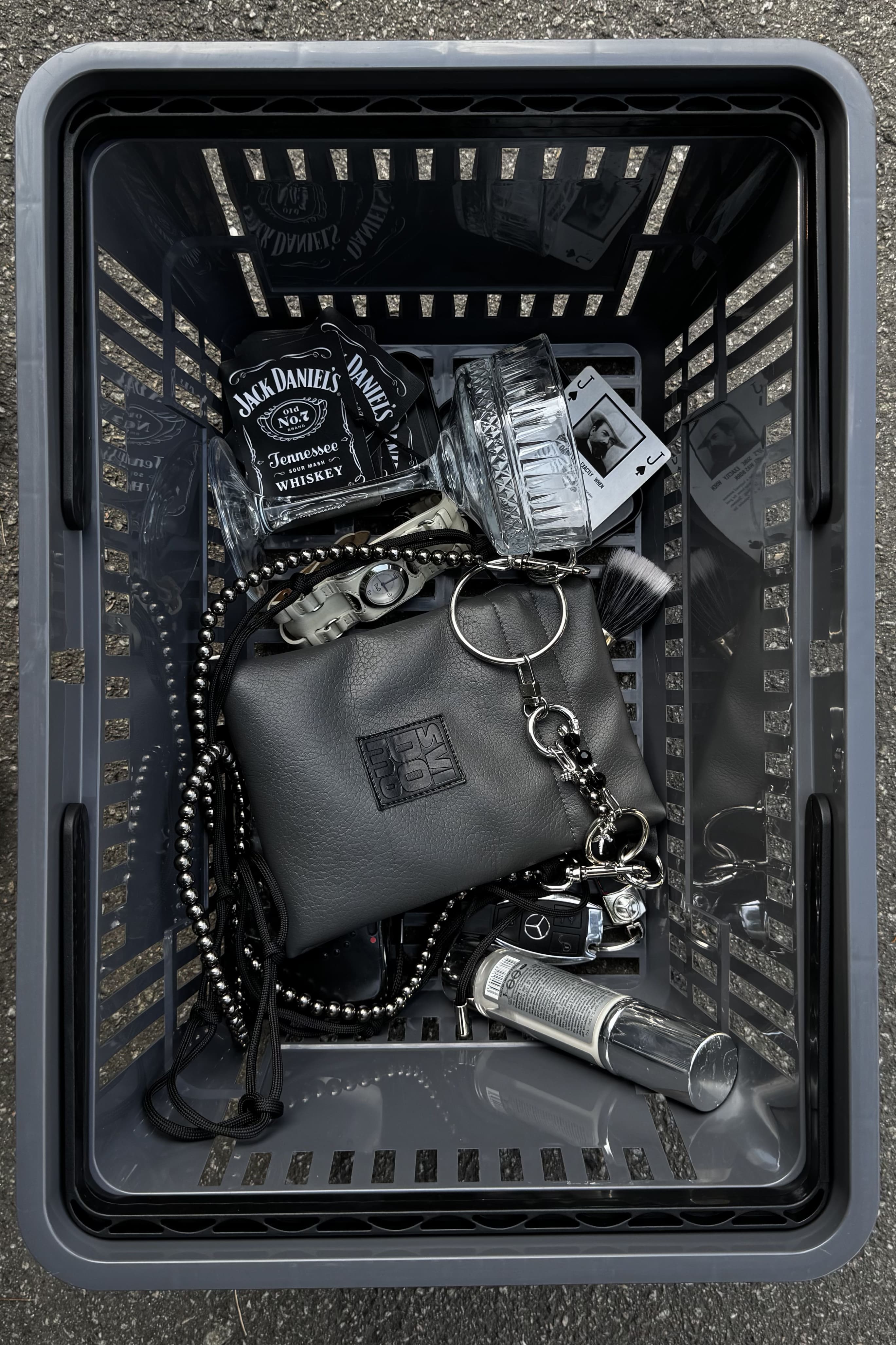 PHONE-bag dark grey
