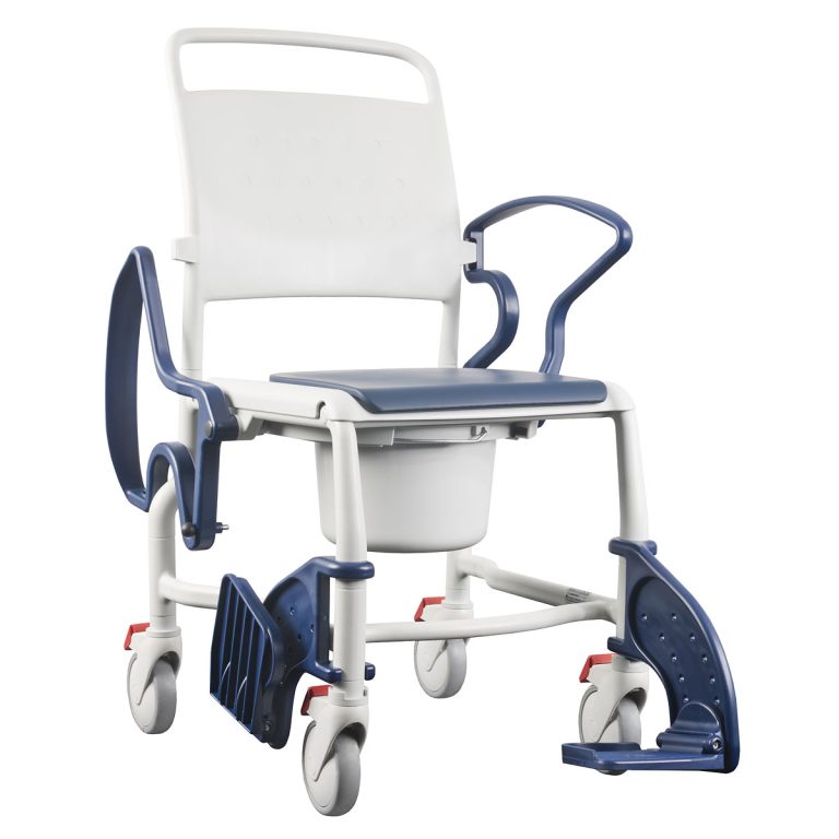 Rebotec Bonn - Commode Chair - Blue