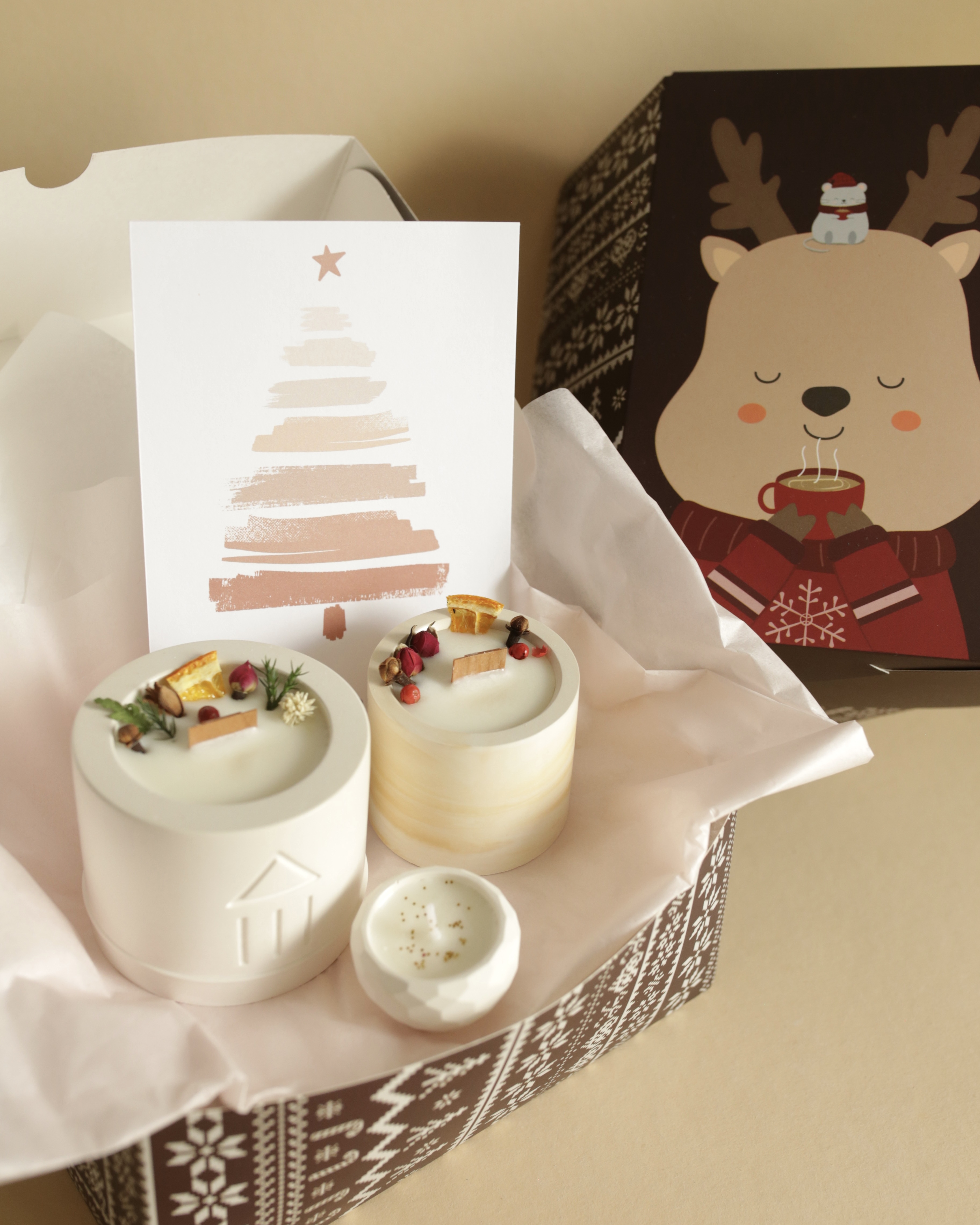 бокс № 1.1-Під ялинку(різдвяний+затишний дім)