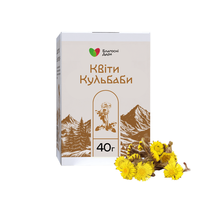 Квіти кульбаби, 40 гр.