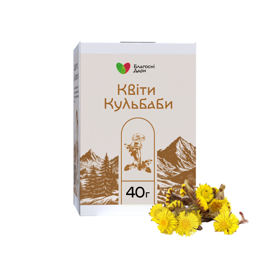 Квіти кульбаби, 40 гр.