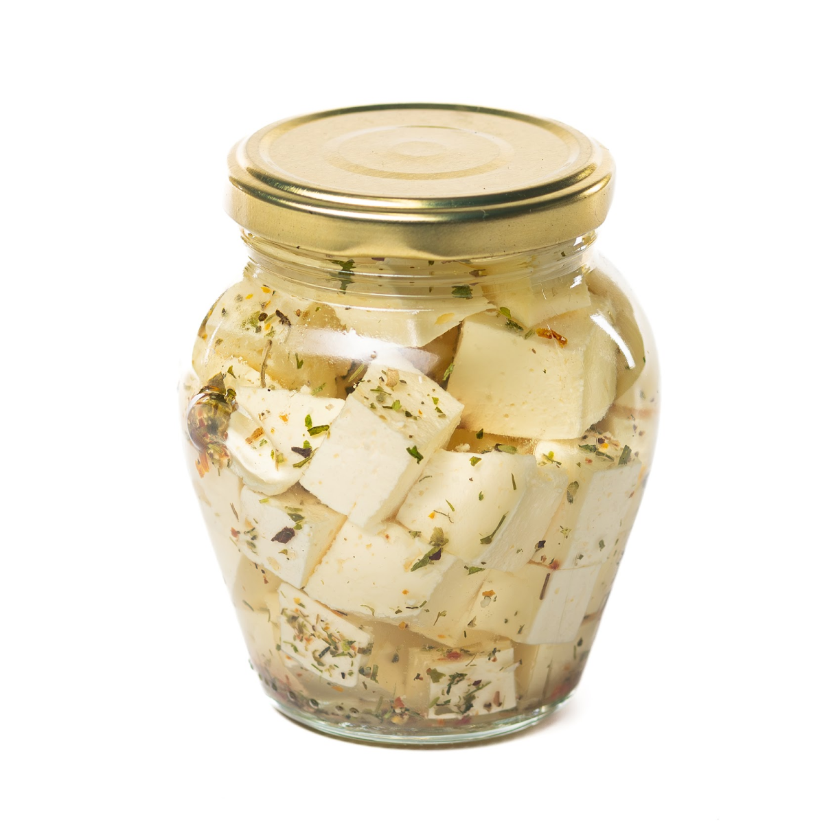 Бринза в олії в банці 400 мл