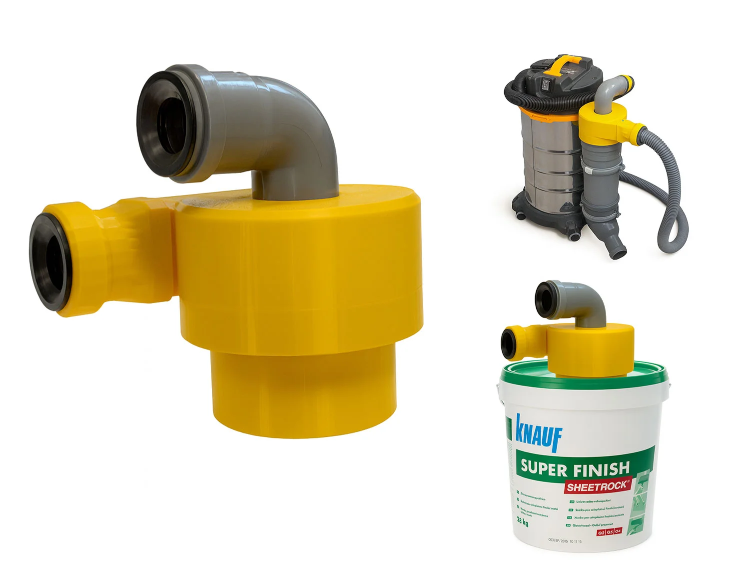 Циклон універсальний на 110 трубу або відро