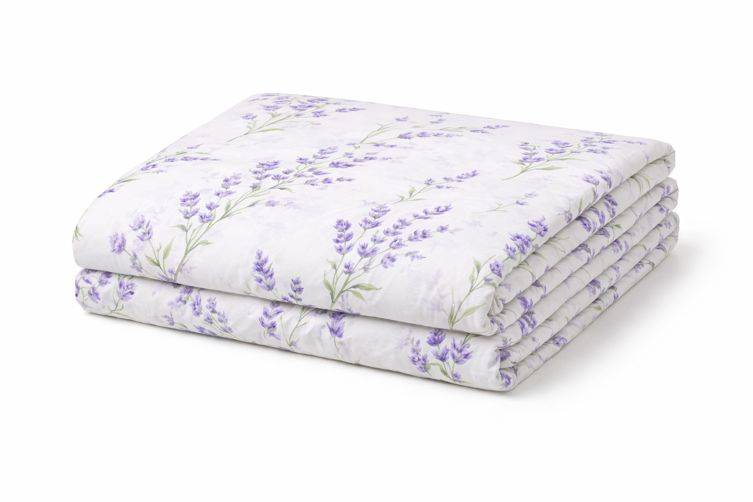 Підковдра  ранфорс принт "Букети лаванди "