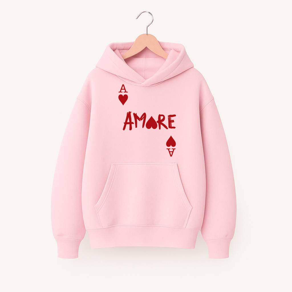 ХУДІ  ОВЕРСАЙЗ РОЖЕВИЙ  З ПРИНТОМ 