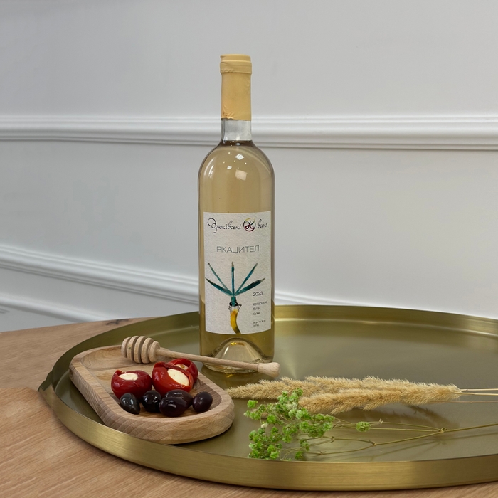 Ркацителі  біле сухе вино 2023