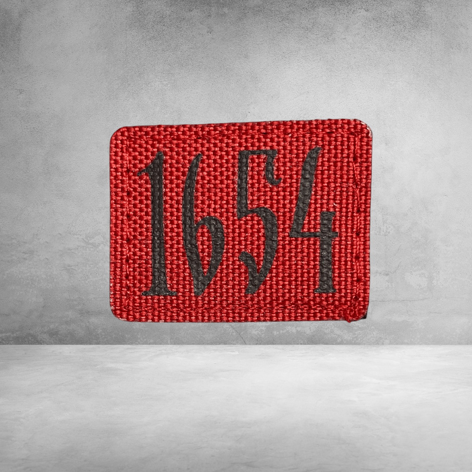 Патч «1654» 4×3 см