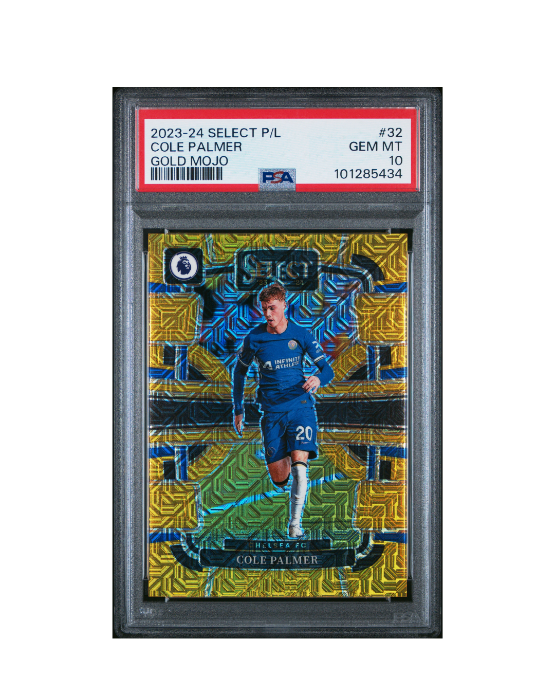 2023-24 PANINI SELECT PREMIER LEAGUE #32 COLE PALMER GOLD MOJO