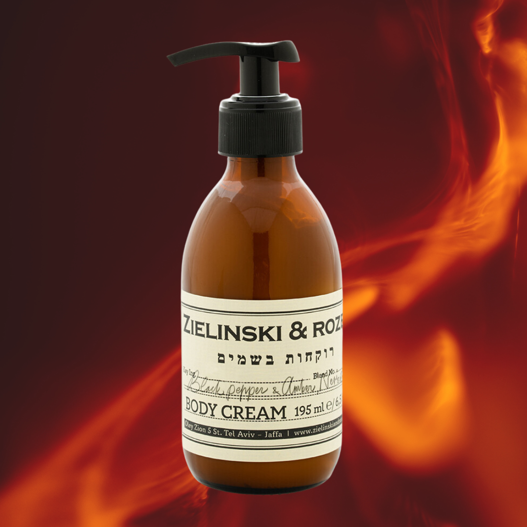 Крем для тіла Black Pepper & Amber, Neroli Zіelinski & Rоzen 195мл скло