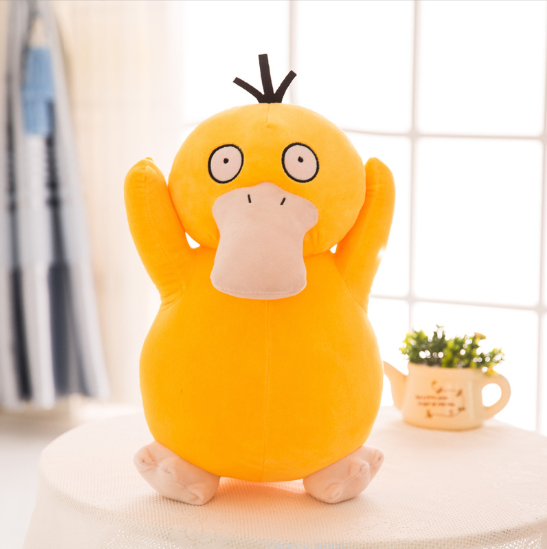 М'яка іграшка Покемон Pokemon Go Псайдак Качка25 см Жовтий