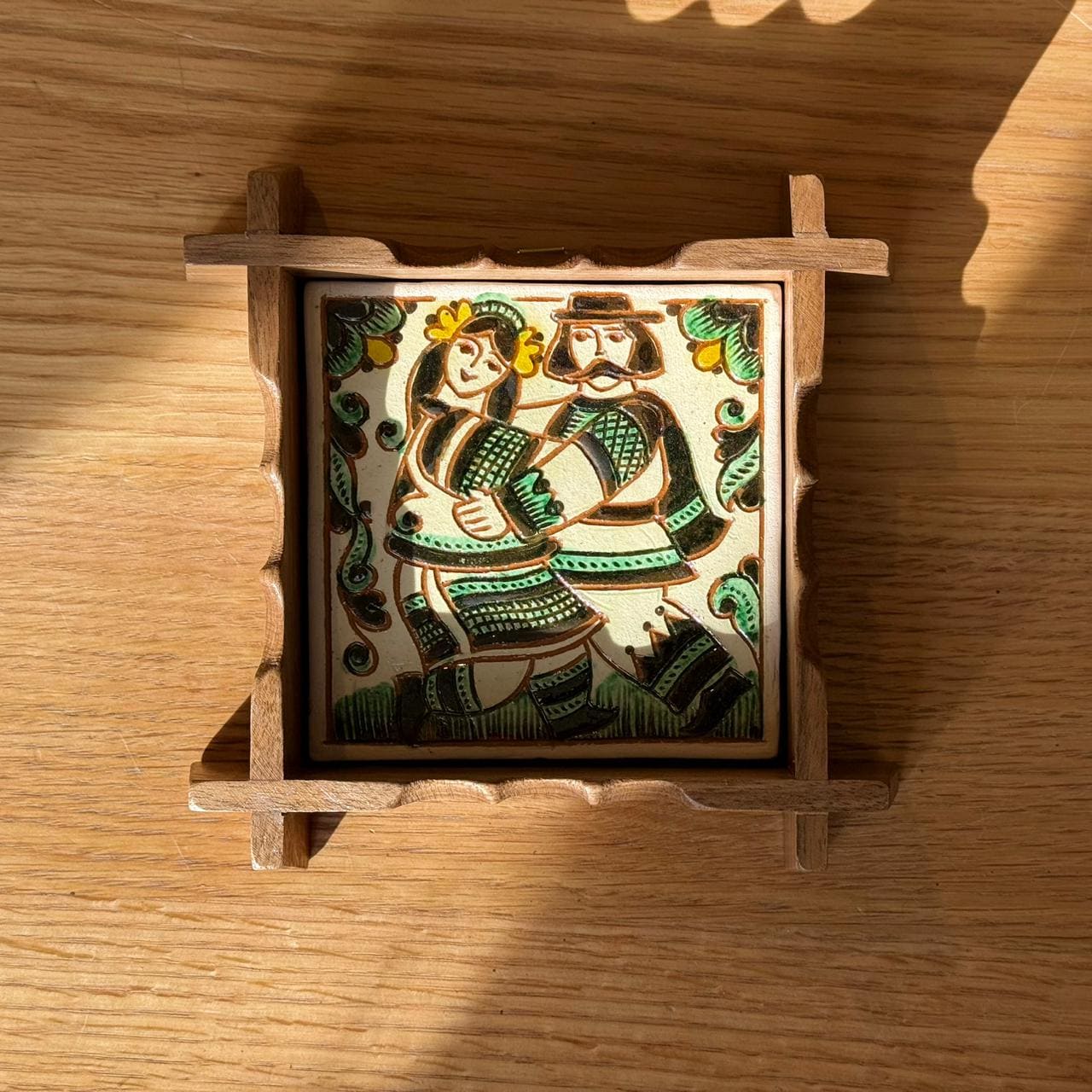 Плиточка у рамці "Вісілє", 15*15 см