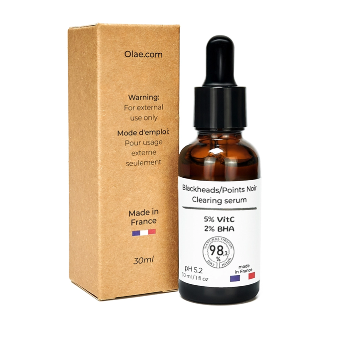Blackheads og acne clearing serum (30ml) - Olae Made In France
