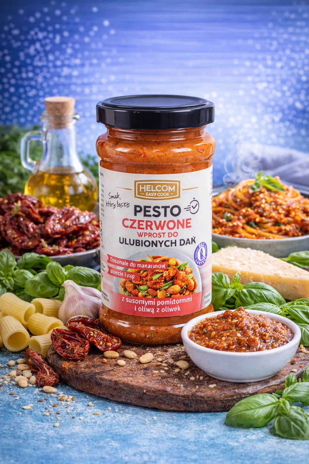 Соус песто з в`яленими томатами ТМ “Helcome”