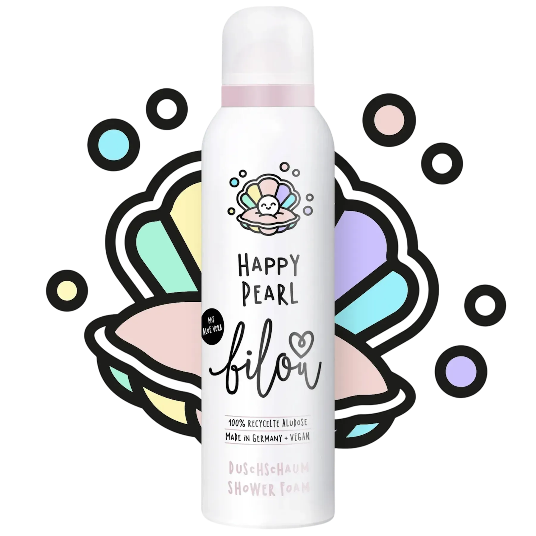 Пінка для душу Bilou Happy Pearl 200 мл